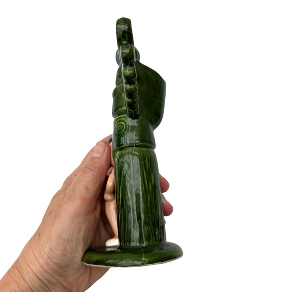 Vintage Native American Indian Totem Candle Holder - Picture 2 of 6